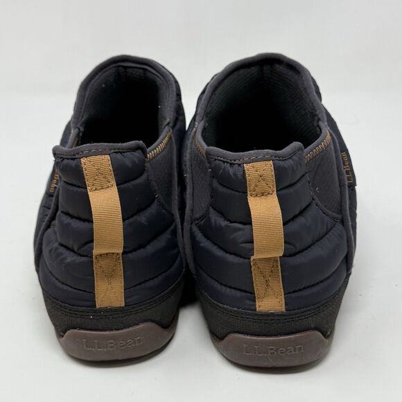 LL Bean Mountain Classic Quilted Ankle Boots II Mens 12 M Black Mesh Comfort main image 5